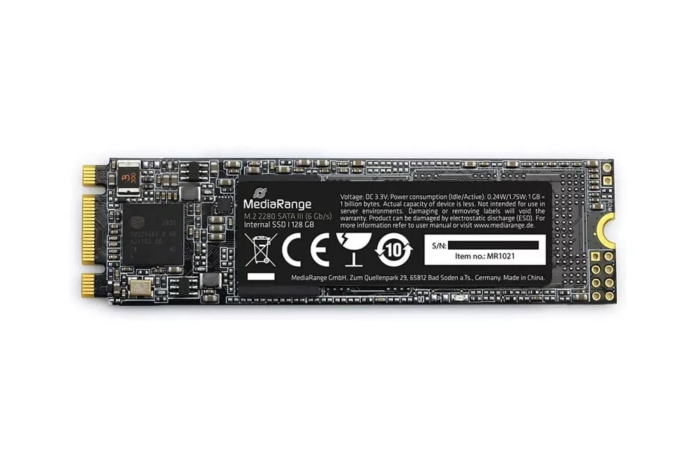 Mediarange MR1021 128GB SSD M.2 3D TLC NAND SATA 3