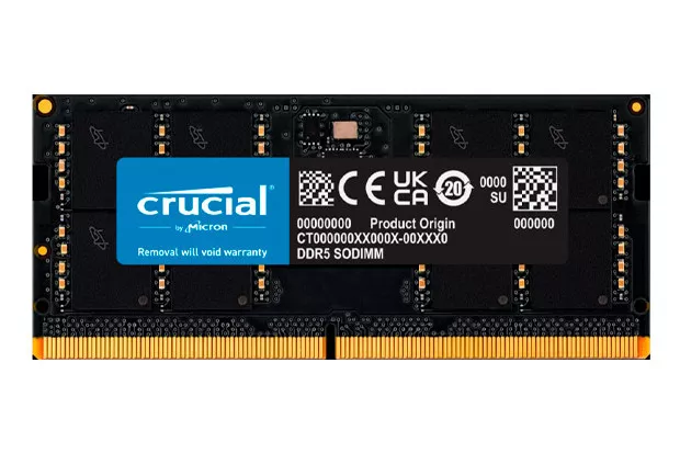 Crucial 8GB DDR5 5600MHz CL46 - Memoria RAM SODIMM