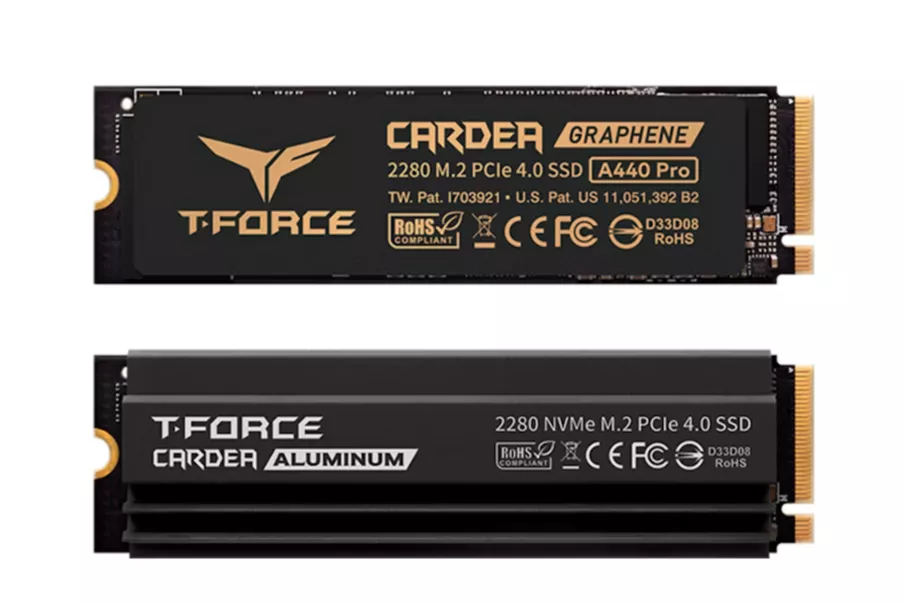 SSD Team Group T-Force Cardea A440 Pro GP 2TB Gen4 M.2 NVMe (7400/6900MB/s)