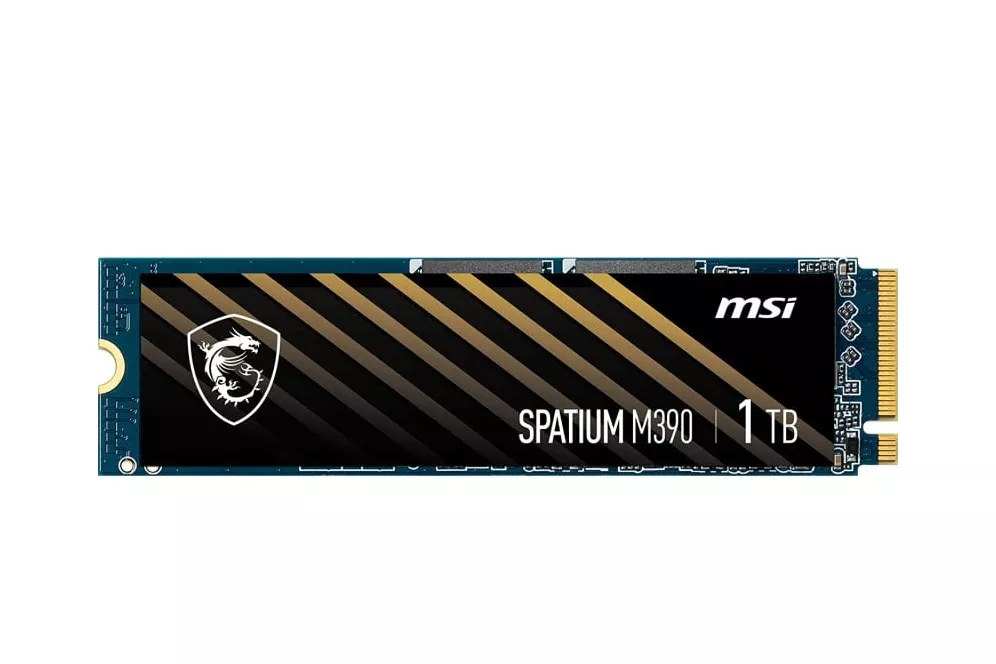 MSI Spatium M390 SSD 1TB M.2 NVMe PCIe Gen3x4