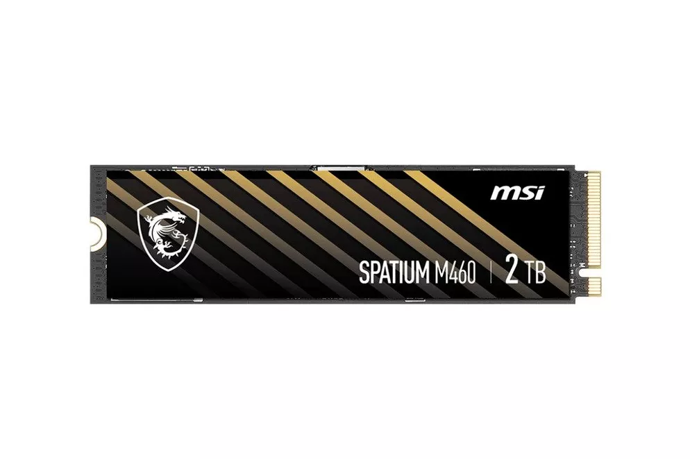 MSI Spatium M460 SSD 2TB M.2 NVMe PCIe Gen4x4