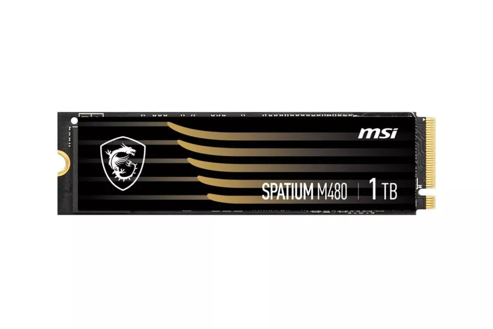 MSI Spatium M480 M.2 1TB PCIe Gen4 x4 NVMe 1.4