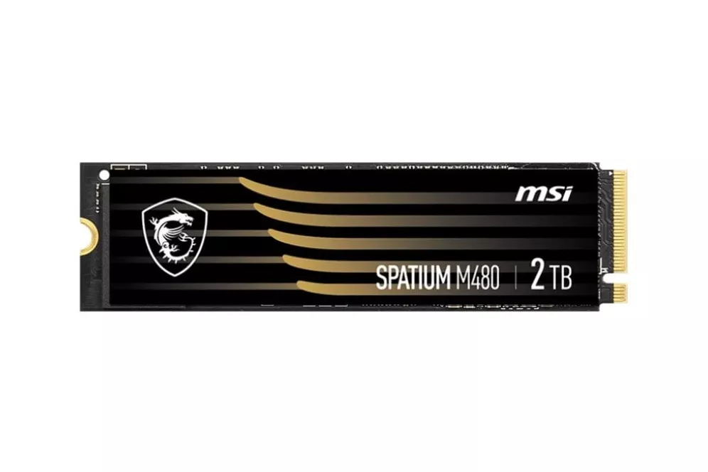 MSI SPATIUM M480 M.2 2TB SSD PCIe Gen 4x4 NVMe 1.4