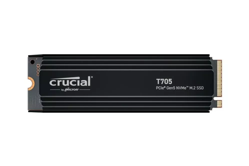 Crucial T705 1TB SSD M.2 PCIe Gen5 NVMe con Disipador