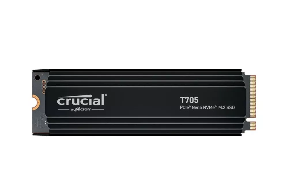 Crucial T705 2TB M.2 PCIe Gen5 NVMe con Disipador