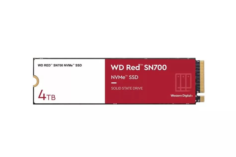 Disco duro interno solido hdd ssd wd western digital red sn700 4tb nas nvme