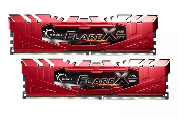 G.Skill FlareX DDR4 2400 PC4-19200 32GB 2x16GB CL15 Roja