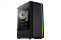 Aerocool Bionic V2 RGB Cristal Templado USB 3.0 Negra