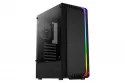 Aerocool Bionic V1 RGB Cristal Templado USB 3.0 Negra