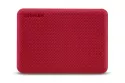 Toshiba Canvio Advance 2.5" 2TB USB 3.1 Rojo Rugged