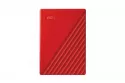 WD My Passport 4TB 2.5" USB 3.1 Rojo