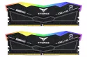 Team Group Kit 32GB (2 x 16GB) DDR5 6400MHz Delta RGB Negro CL32