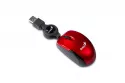 Genius Micro Traveler V2 Mini Ratón USB 1000 DPI Rojo