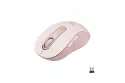 Logitech Signature M650 Ratón Bluetooth para Manos Pequeñas a Medianas, Clics Silenciosos Rosa