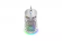 Mars Gaming MM55W Ratón Gaming RGB 12800 DPI Blanco