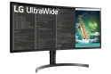 LG 35WN75CP-B 35" LED VA UltraWide QHD 100Hz FreeSync Curva USB-C