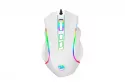 Redragon M607W Griffin Ratón Gaming RGB 7200 DPI Blanco