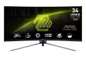 MSI MAG 345CQR 34" LED UWDQHD 180Hz G-Sync Compatible Curvo