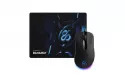 Newskill Atreo Bundle Ratón Gaming RGB 6200 DPI + Newskill Bahamut Alfombrilla Gaming L