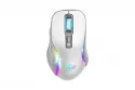 Spirit of Gamer Elite M50 Ratón Gaming Óptico Inalámbrico 8000 DPI Blanco