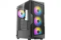 Antec AX61 Elite Midi Tower Cristal Templado ARGB USB 3.0 Negra