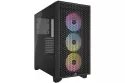 Corsair 3000D RGB AIRFLOW Cristal Templado USB 3.2 Negra