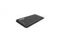 Logitech Pebble Keys 2 K380s - Clavier - sans fil - Bluetooth LE - AZERTY - Français - graphite ton sur ton