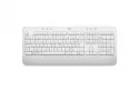 Logitech Signature K650 - Clavier - sans fil - Bluetooth LE - AZERTY - Français - blanc cassé