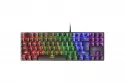 Mars Gaming MK80 Teclado Mecánico Negro FRGB Switch Azul Layout Español