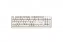 NGS Spike Teclado USB Multimedia Plug & Play 1.4m Qwerty Español Blanco