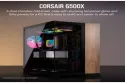 Corsair 6500X Cristal Templado USB 3.2 Negro/Madera