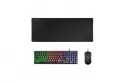 Kit Gaming Mars Gaming MCPX Teclado + Ratón + Alfombrilla