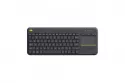 Teclado inalámbrico LOGITECH K400 Plus Negro