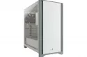 Corsair 4000D Cristal Templado USB 3.0 Blanca