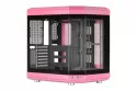 Mars Gaming MC-3T Semitorre ATX Triple Cristal Templado 3x Slots PCI Verticales USB-C 3.0 Rosa