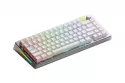 Teclado Mecânico Glorious GMMK 3 Pro HE Wireless 75% Prateado - Fox HE Switch (US)