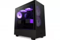 NZXT H5 Flow RGB Midi Tower Cristal Templado USB-C Negro