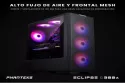 Phanteks Eclipse G300A DRGB Mid Tower Cristal Templado USB 3.0 Negra