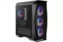 Aerocool Aero One Mini Frost Cristal Templado USB 3.0 RGB Negra