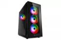 Sharkoon TG5 Pro RGB Cristal Templado USB 3.1 Negra