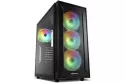 Sharkoon TG6M RGB Cristal Templado USB 3.0 Negra