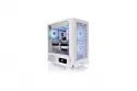 Thermaltake Ceres 330 TG ARGB Snow Mid Tower ATX Cristal Templado USB-C Blanca