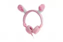 Avenzo AV-HP2100 Auriculares con Luces LED Conejo Rosa