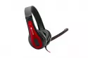 Canyon HSC-1 Auriculares Gaming Negro/Rojo