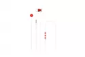 Celly UP1000 Auriculares 3.5mm Blanco/Rojo