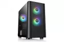 Thermaltake V150 TG ARGB Breeze Cristal Templado USB 3.0 Negra