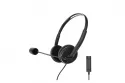 Energy Sistem Headset Office 2+ Auriculares con Micrófono y Mando Negros