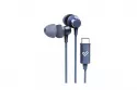 Energy Sistem Metallized Type C Auriculares con Cable Azules