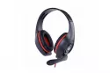 Gembird GHS-05-R Auriculares Gaming con Control de Volumen Rojo/Negro