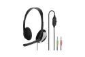 Hama HS-P100 Auriculares con Micrófono Negro